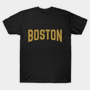 Boston City Typography T-Shirt